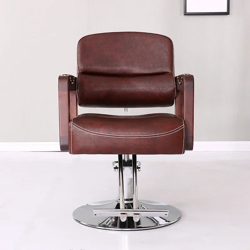 Stylist Chair Beauty Equipment Swivel Stool Sillas Elegantes Furniture Reclining Barber Chair Professional Hydraulic Salon Chair