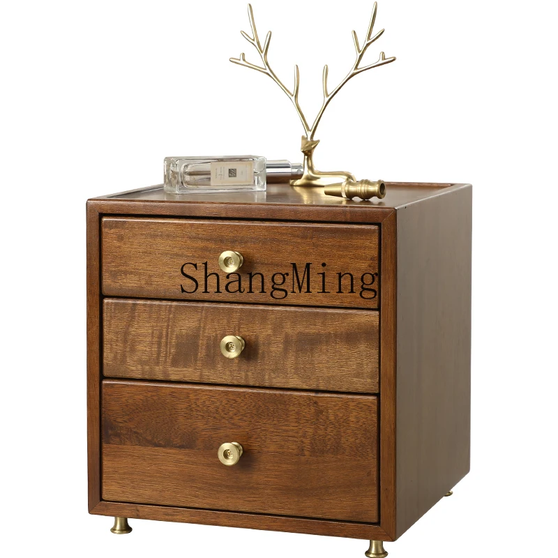 

ZYY Household Solid Wood Storage Box Chinese Light Luxury Grid Storage Decorator Jewelry Box