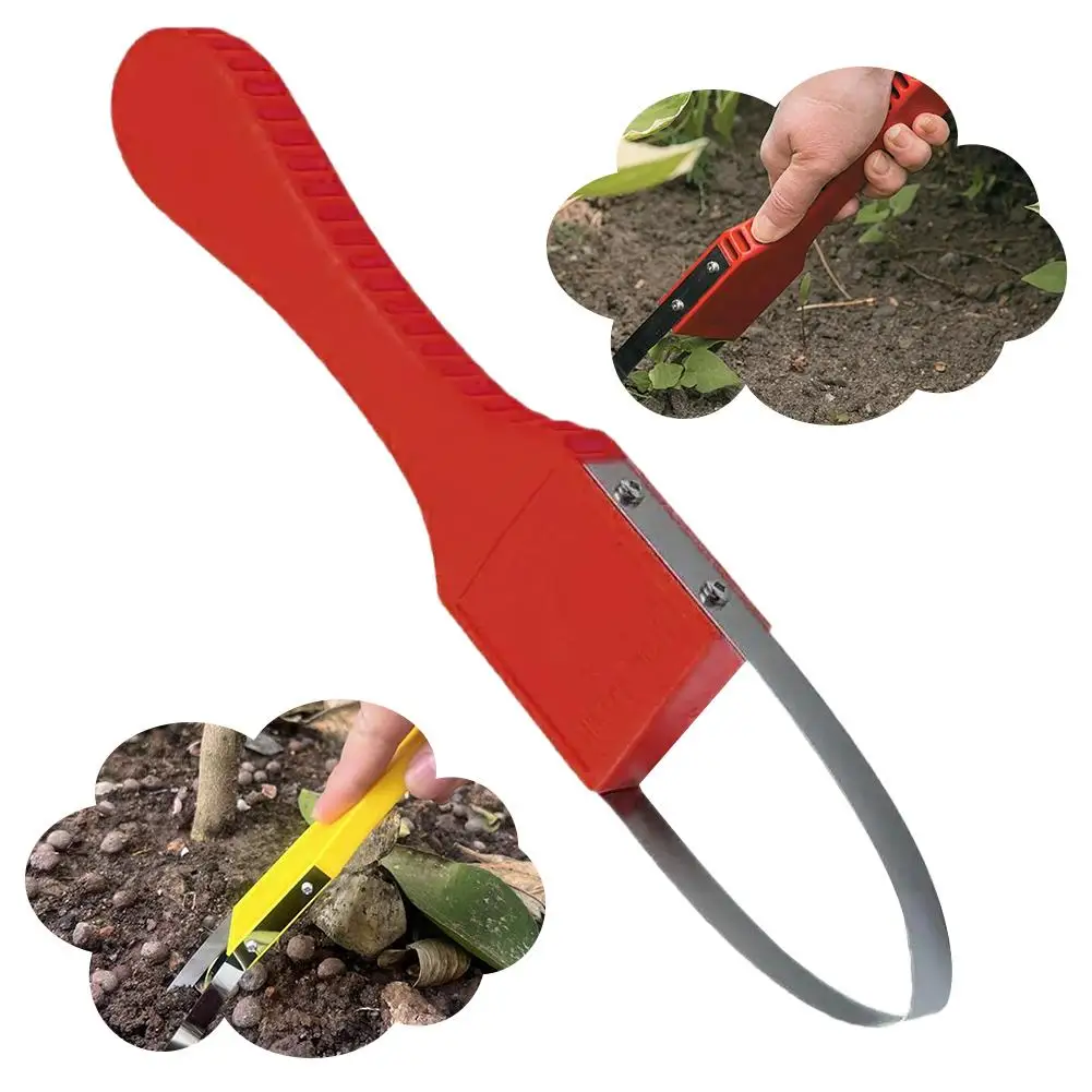 Garden Bandit Hand Loop Weeder Manual Weeding Tool Gardening Transplant Weeder Deep-Rooted Weeding Tools Gardening Supplies