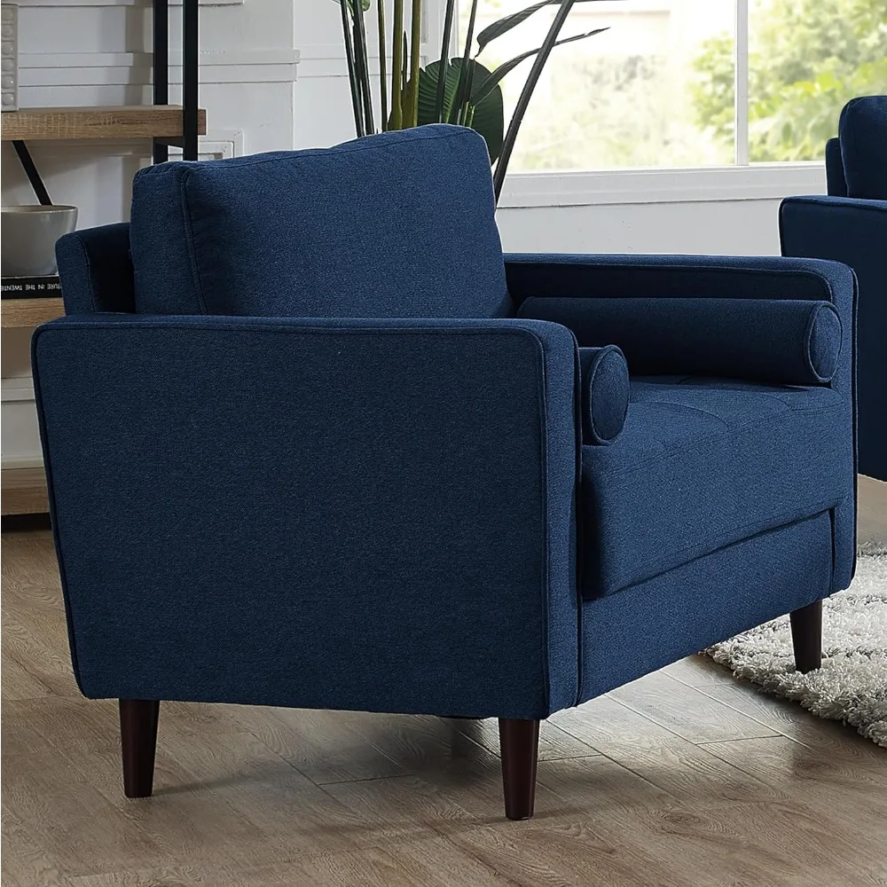 

Living room chairs Upholstered in premium, easy to care for fabric Safe and sturdy Suitable for living rooms and bedrooms