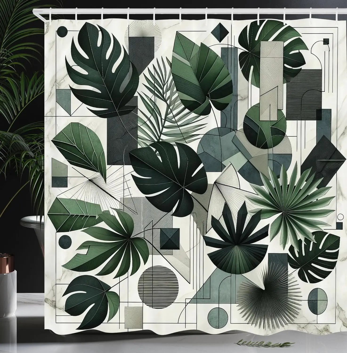 

Funny Lion Shower Curtain Animal Reading Newspaper Cartoon Style Unique Design Waterproof Bath Linen Home Decor Item