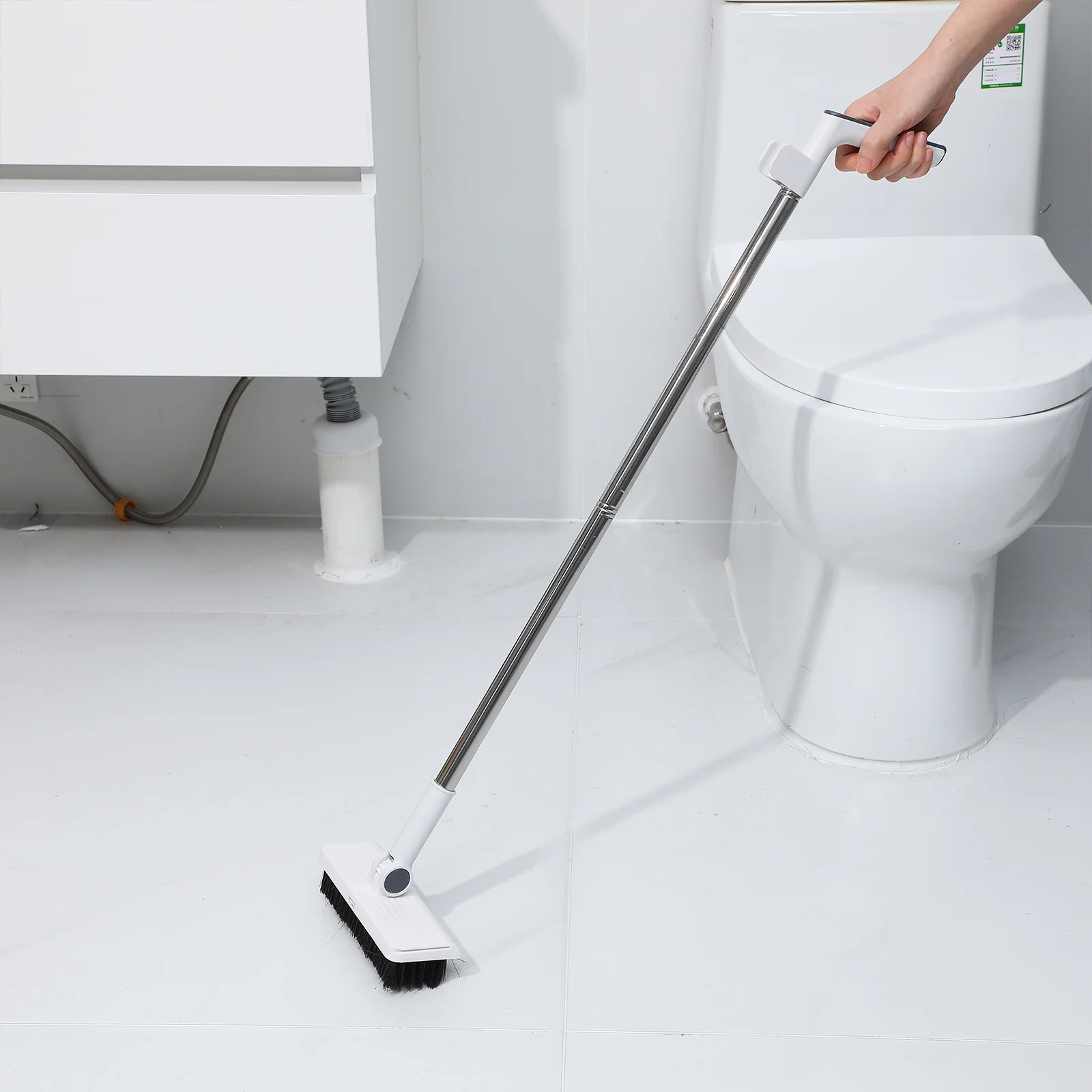 

1Set Broom Dustpan Set 3in1 Foldable Spacesaving Durable for Indoor Outdoor Areas Broom and Dustpan Brooms and Dustpans Sets