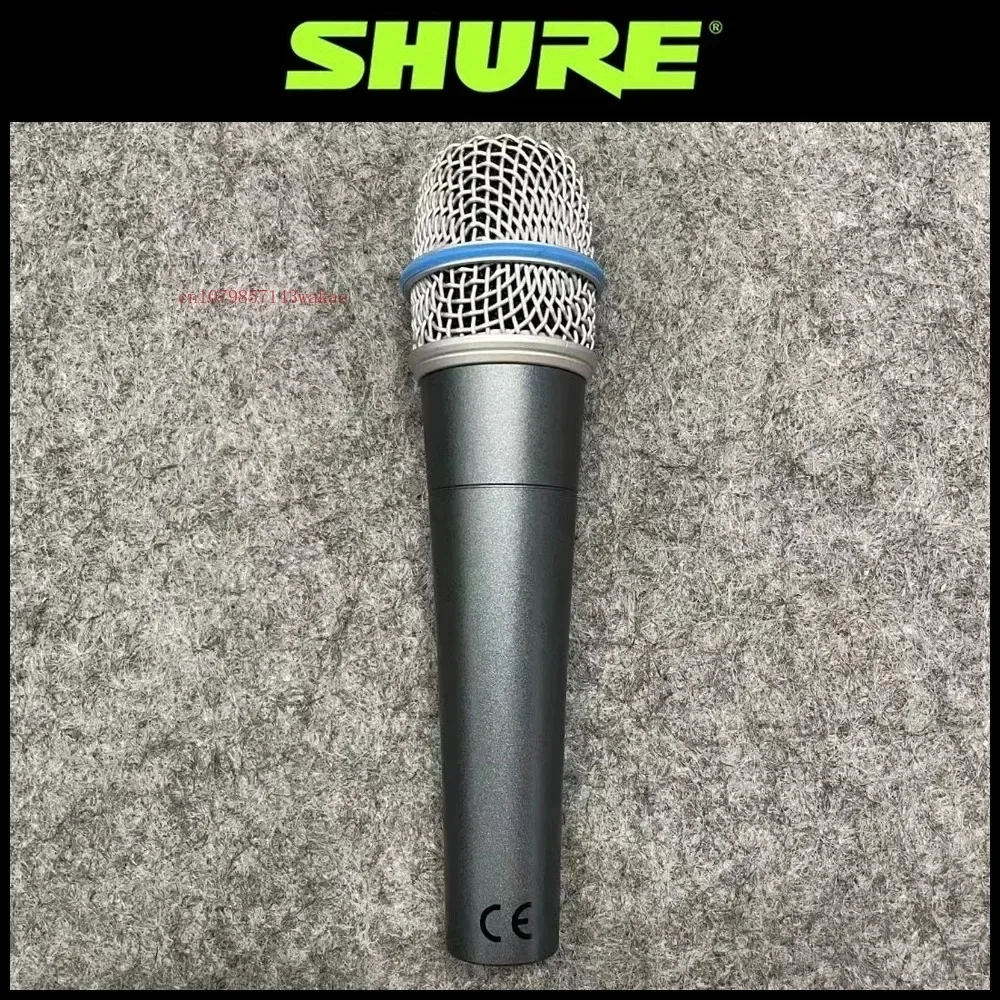 SHURE BETA 유선 마이크, 다이나믹 카디오이드 스튜디오, 홈 레코드 핸들 마이크, 가라오케 음악, 무대 공연, 라이브 마이크, 57A