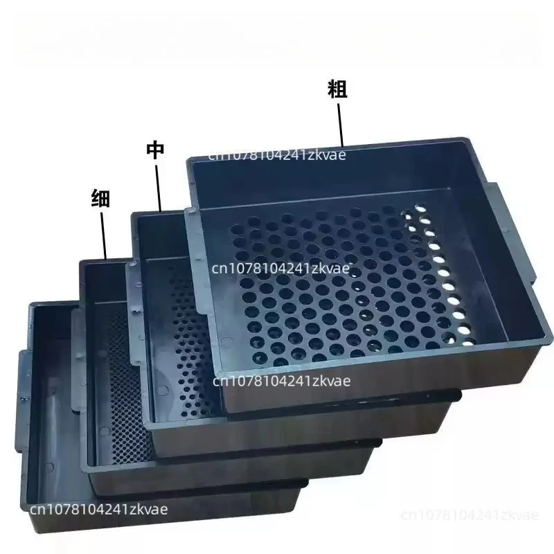 4 Layer Particle Separation Sieve, Pasture Feed Analysis Sieve Special Tool for Farm Forage Particle Testing