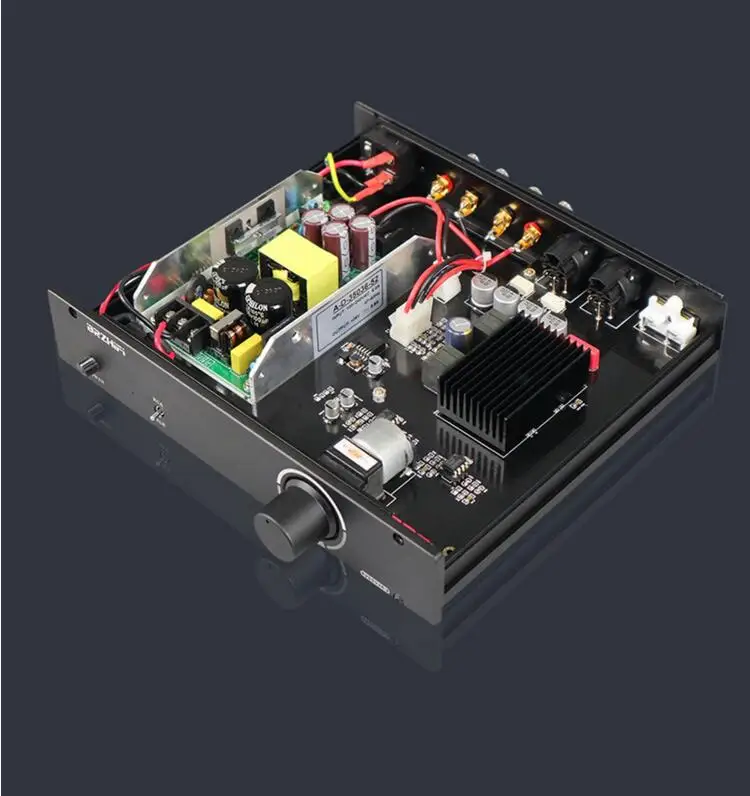 TPA3255 XLR Sound Amplifier Fully Balanced Input and Output 300W*2 Audiophile Digital Amplifier HiFi Stereo Amp