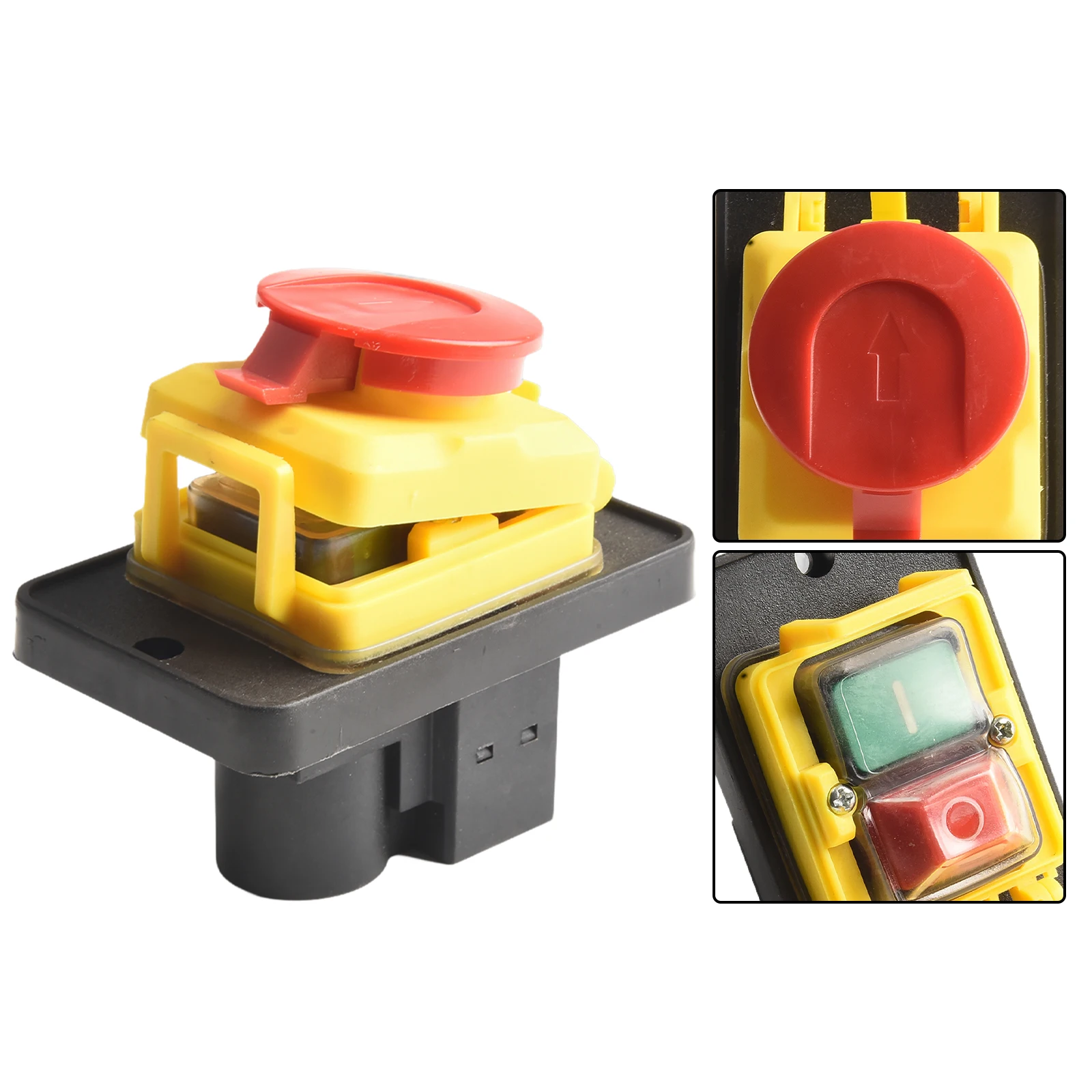 

15A Switch Momentary Switch Unexpected Power Outage Power Outage Protection Undervoltage Protection Green Start Button