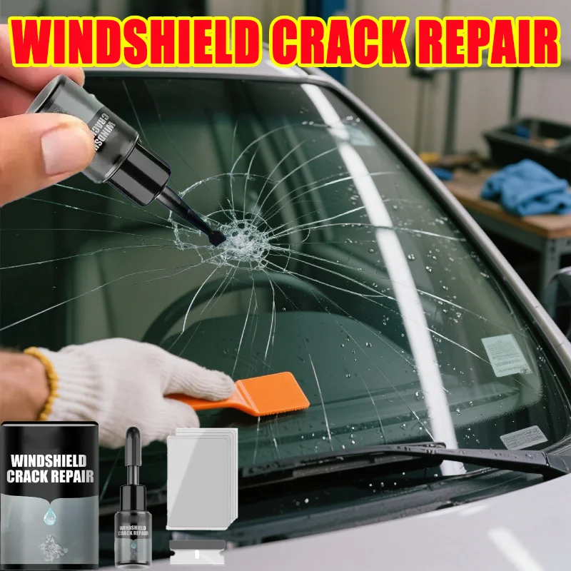 

Жидкий клей для ремонта трещин на лобовом стекле автомобиля, средство для ремонта трещин на лобовом стекле автомобиля, мгновенное восстановление