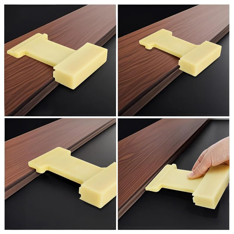 [NEWA76K!】 4 In 1 Laminate Flooring Tools Wood Floor Composite Board Laminate Installation Tool Flooring Installation Tool
