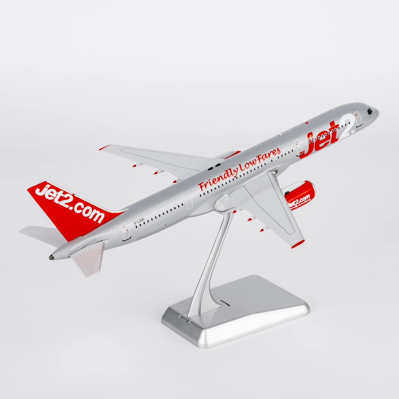 42052 Aereo da collezione in lega regalo NG Modello 1:200 Jet2.com Boeing B757-200 Diecast Aircraft Jet Model G-LSAI con supporto
