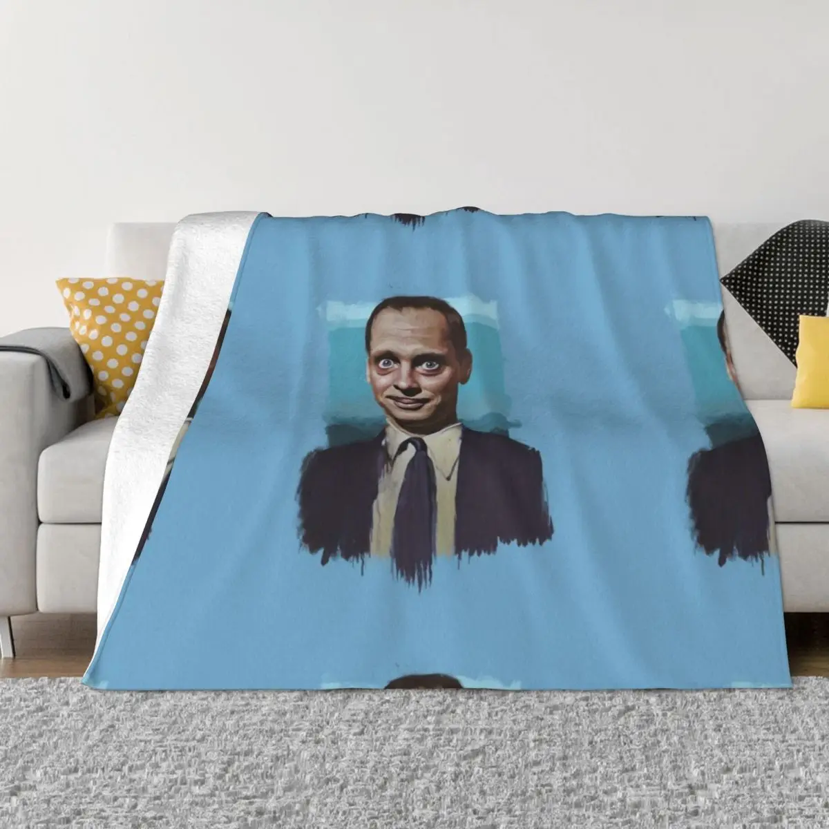 

John Waters SHIRTS Throw Blanket Single Blanket Soft Plush Plaid