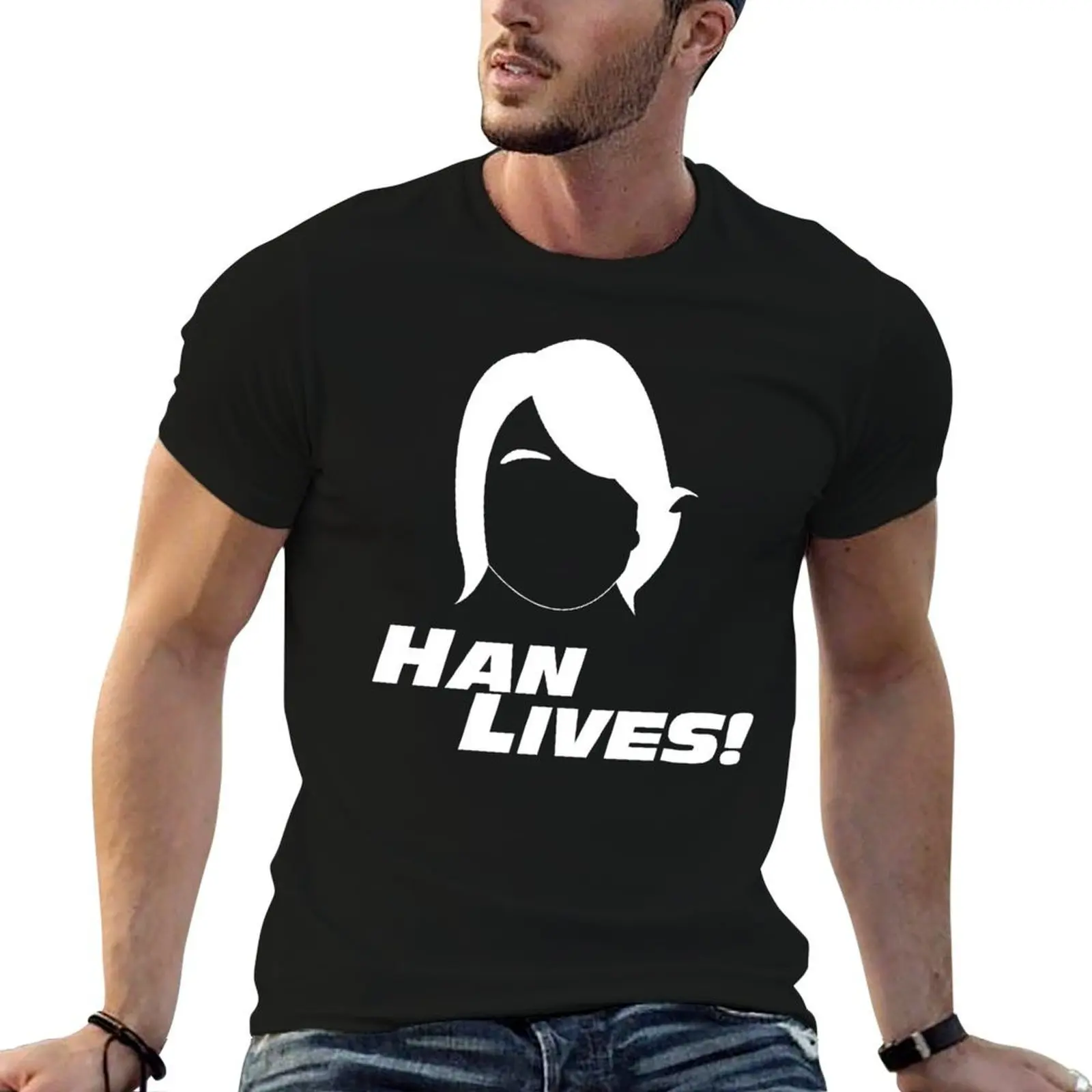 

Han Lives! (white) T-Shirt anime tshirt essential t shirt T-Shirt