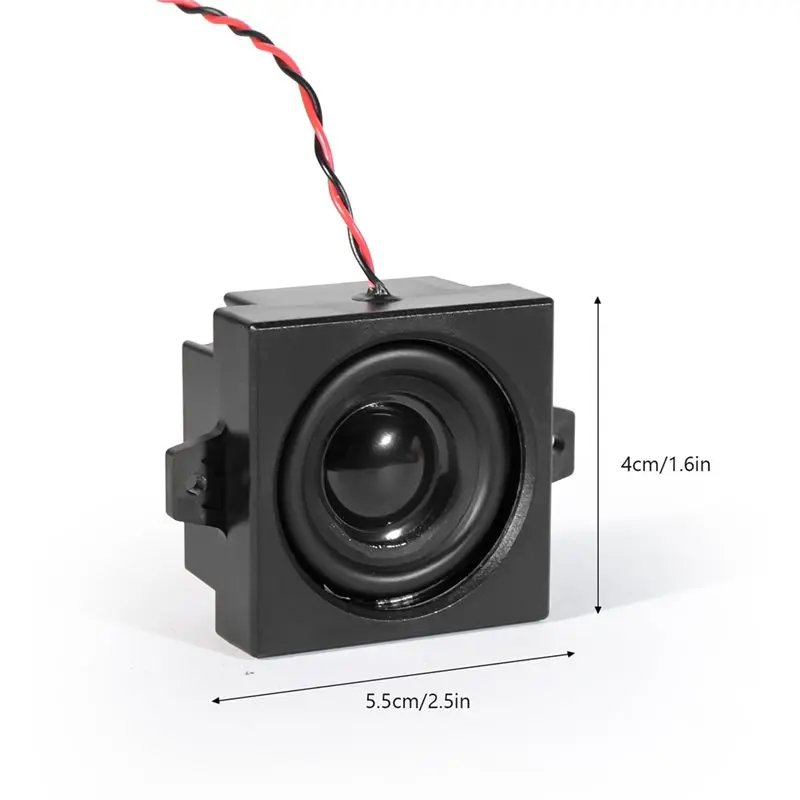 B84B-Simulation Sound Module 5W Speaker For RC Diesel Engine For RC Construction Vehicle Container Truck Excavator Models