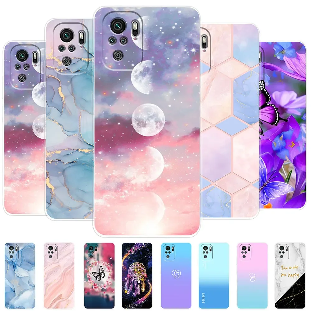 For Xiaomi Poco M5S Case Silicone Soft Phone TPU Clear Case For Xiaomi Poco M5S M5s Cover Fundas For Xiaomi Poco M5 M 5S Case