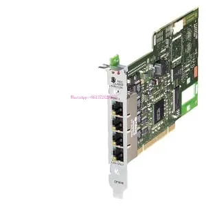 6GK1161-6AA02 Communication processor CP 1616 PCI card (32-bit, 33/66MHz; 3.3/5V) with ASIC ERTEC 400 Brand new and original