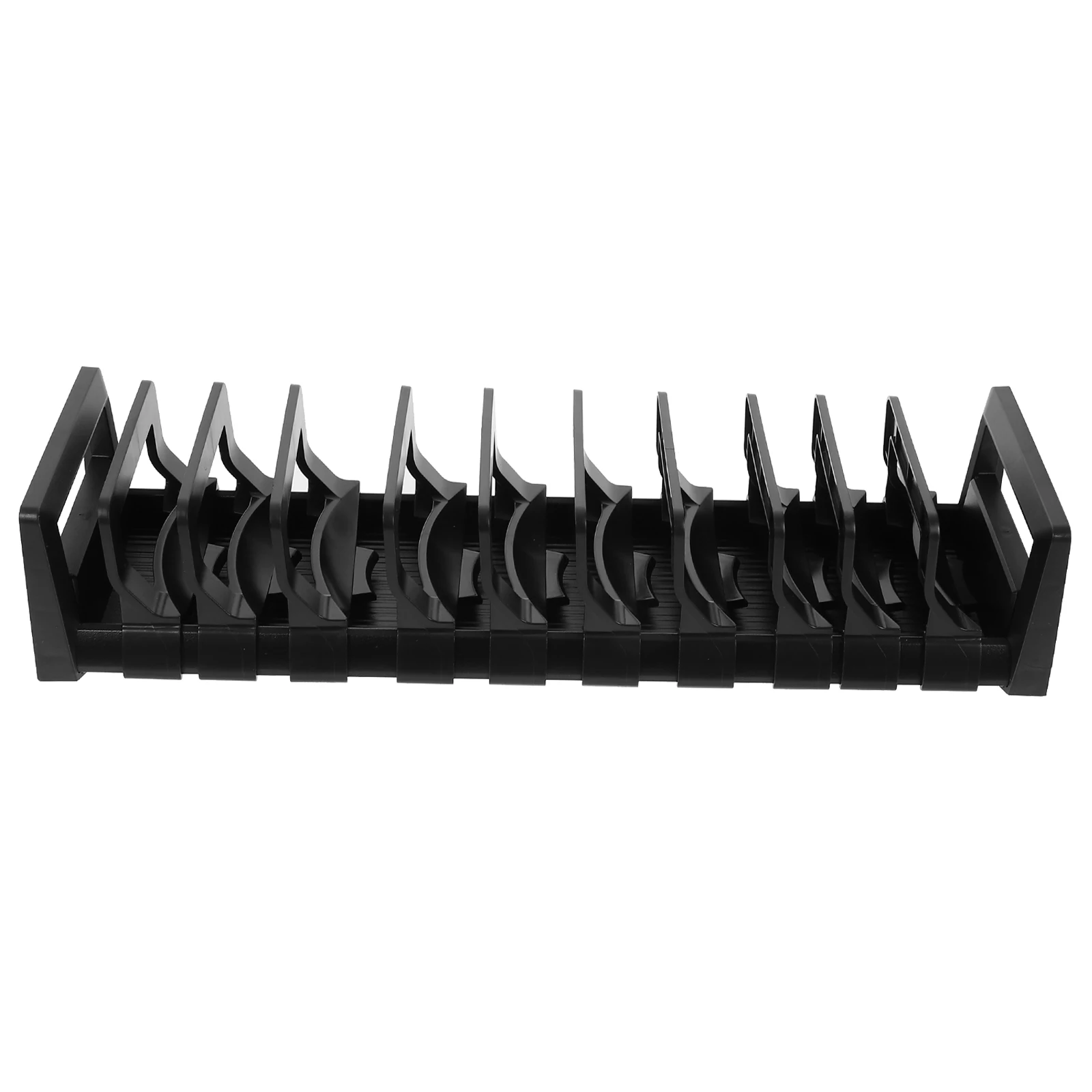 

Cabinet Plate Storage Racks 40cm Dish ganizer Rack for Plate Holders For Cupboards Cupboards Black Finish