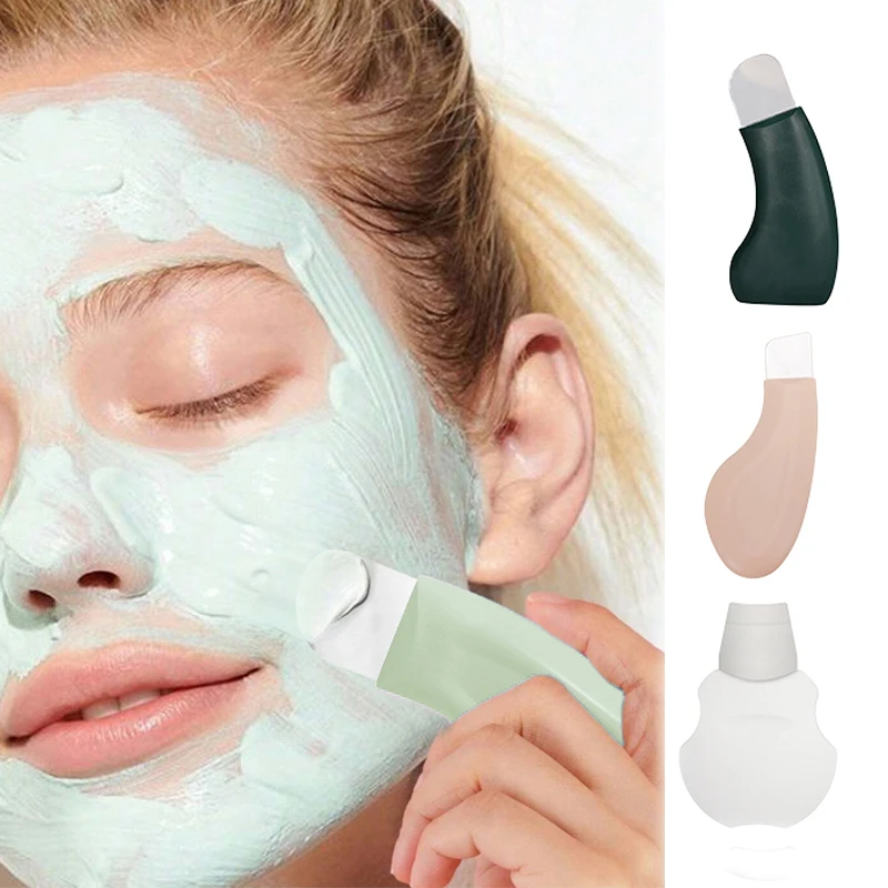 1Pc Facial Skin Scrubber Spatel Peeling Diepe Reiniging Tool Comedondrukker Porie Cleaner Spatel Huidverzorging Tool