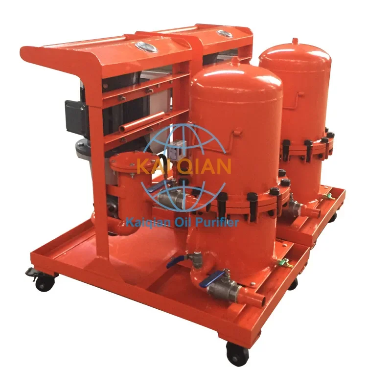 Mobile High Precision Hydraulic Oil Water Separator for Impurities Removing