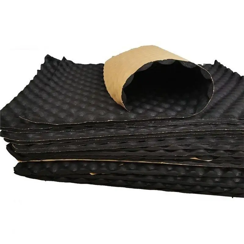 New Self‑Adhesive Automotive Wave Sound Absorption Cotton Car Door Fenders Noise Reduction Insulation Lining