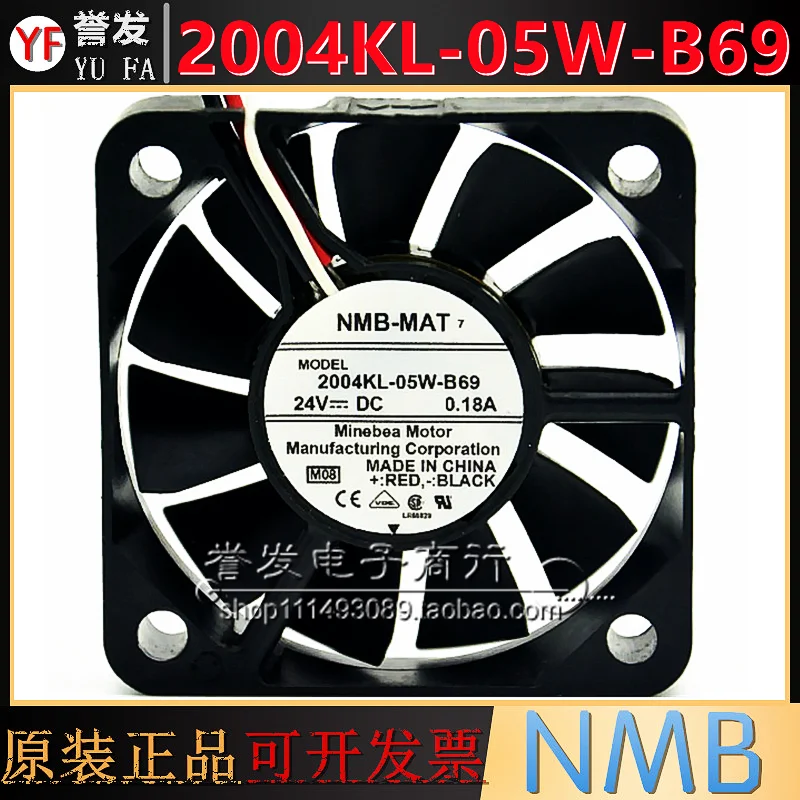 NEW ORIGINAL 2004KL-05W-B69 24V 0.18A 5010 50x50x10mm COOLING FAN RADIATOR