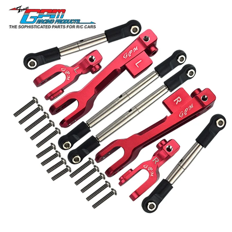 GPM Alloy Stabilisatorstang voor & achter & RVS-koppeling voor TRAXXAS 1/7 UDR DESERT RACER-85076-4