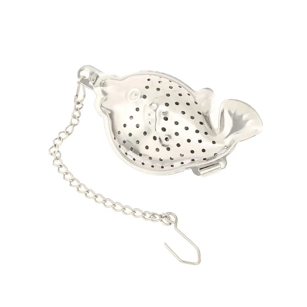 Cute Hook Chain Small Tea Filter Loose Leaf Tea Infuser Mesh Tea Ball Infuser