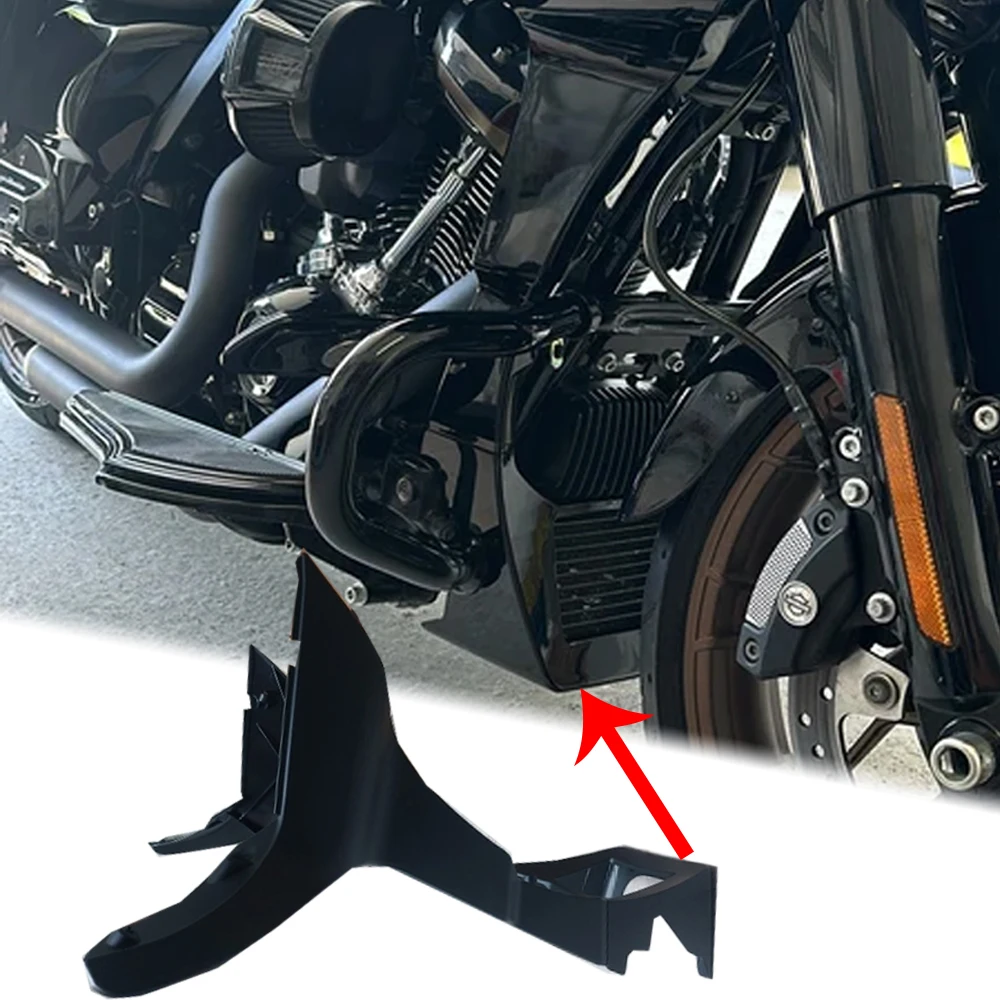 

For Harley Touring CVO Road Glide Special FLTRXS FLTRU FLTRX Limited FLTRK Belly Pan Fairing Spoiler Cover Under Cowl 2017-2023