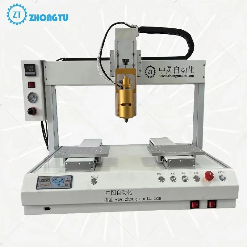 Double-head Hot Melt Glue Dispenser Robot For All Kinds Of Glue Automatically Sprayer Machine