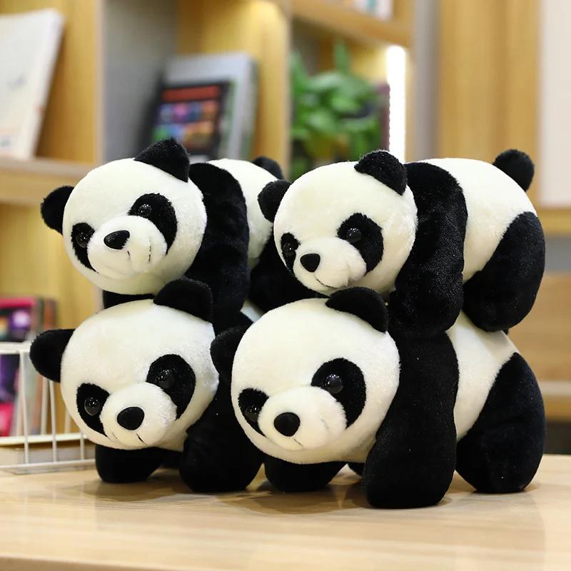 

Фигурки животных в аквариуме, плюшевая тюлень, панда, белый медведь, кукла, черно-белая игрушка, два типа подушки, мягкий подарок для детей