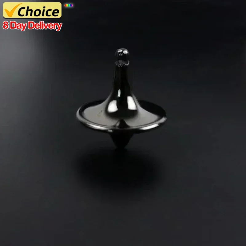 60PCS Hot Movie Totem Metal Gyro Silver Hand Spinning Top Fingertips Small Cyclone Gyroscope Antistress Fidget Toys Gifts