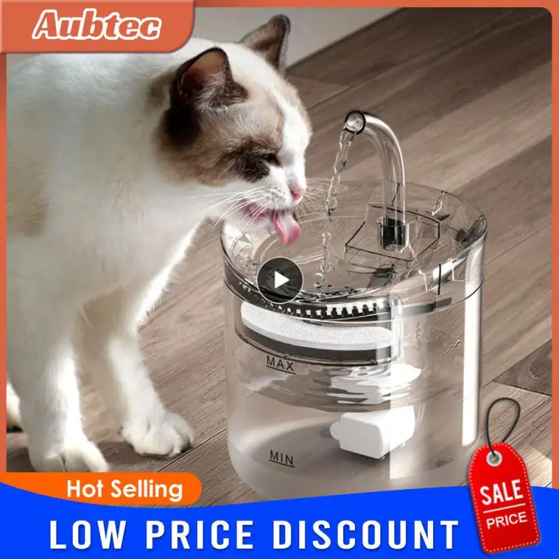 

Cat Water Fountain Automatic Pet Water Dispenser Pet Smart Drinker For Cats Auto Sensor Cat Drinking Fountain Accessories