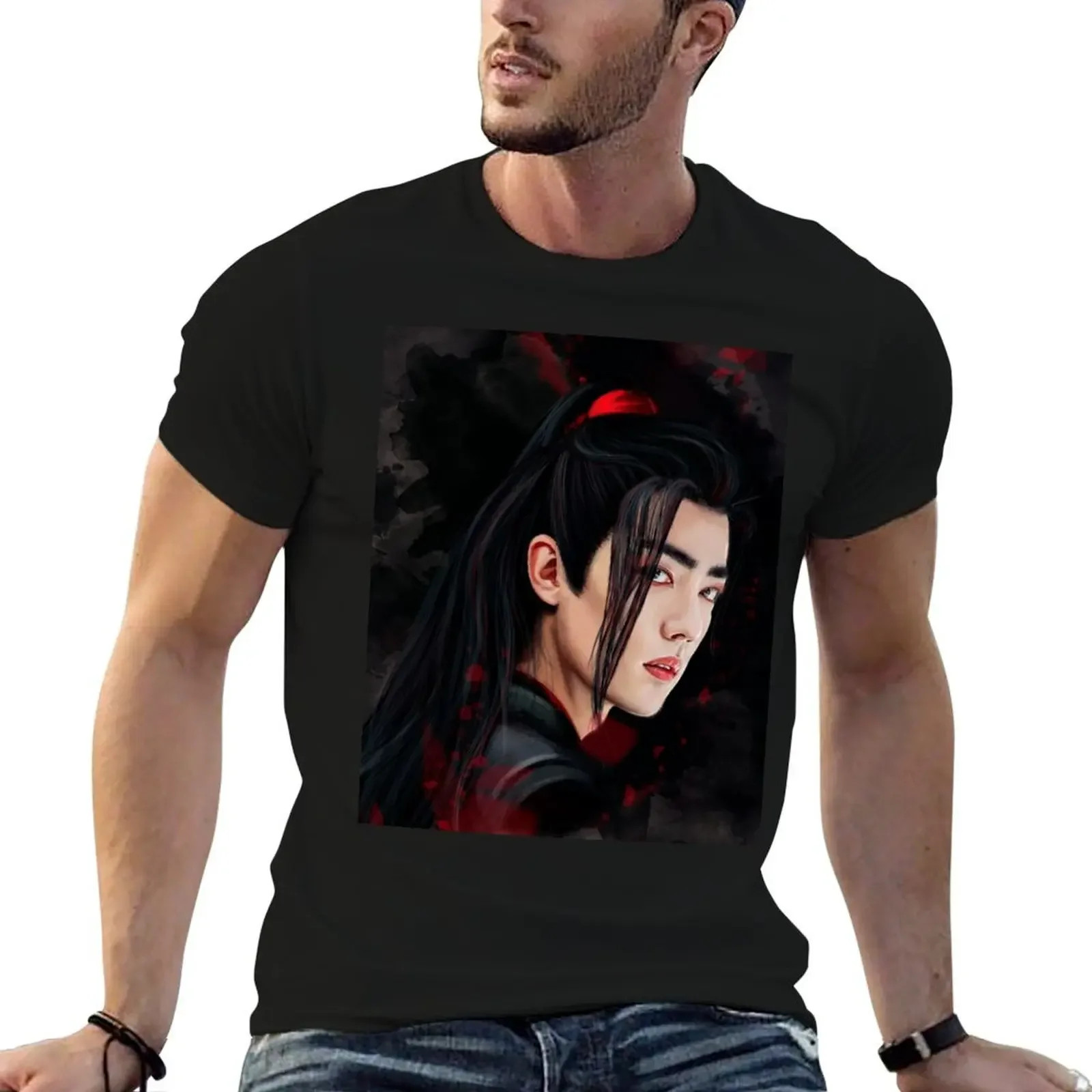 The Untamed. Wei Ying T-Shirt tshirts personalised vintage anime shirt man t shirt clothes for men