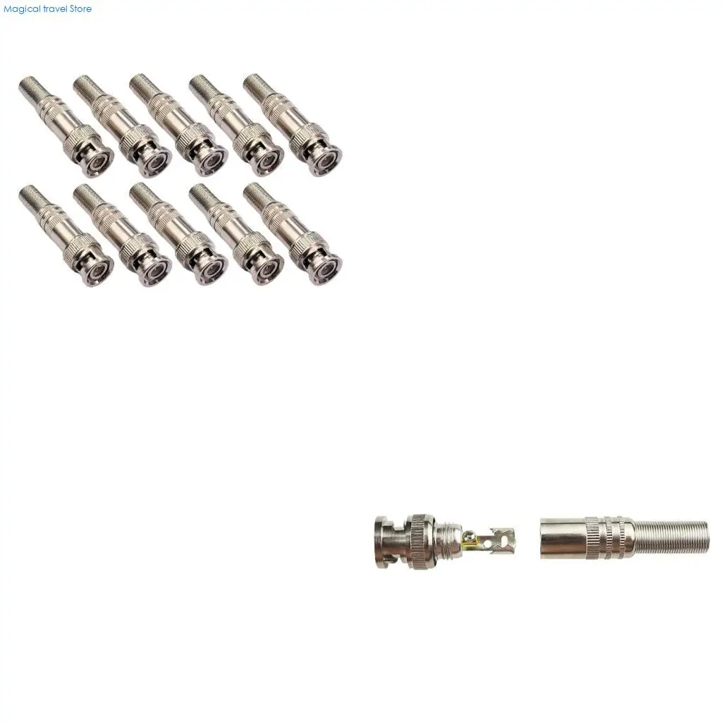 N2UB Tool Less BNCQ9 Male Connectors For Multiple Devices For Reliabled Transmission