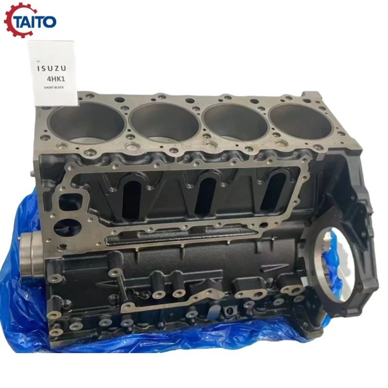 

4HK1 Long Block Short Block for ISUZU Excavator HITACHI ZX240-3 ZX200-3 Construction Machinery Parts Cylinder Block 8-98046721-0