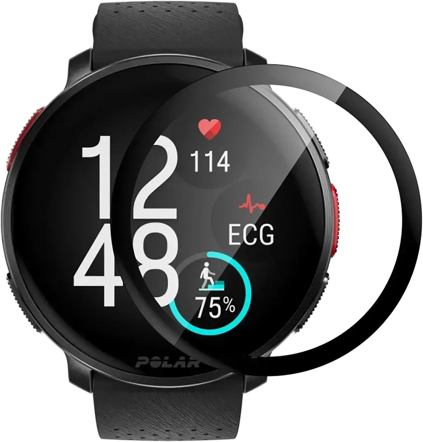 1/3Pcs Watch Screen Film For Polar Vantage V3 Anti-fall Anti-scratch 3D Composite Film Smart Watch HD Replacement Protect Film