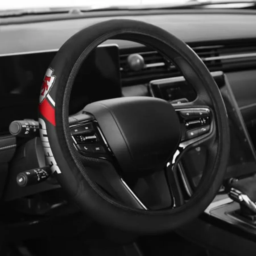 

Sports Leather Car Accessories Universal Size fit 14-15 Inch All Vehicle