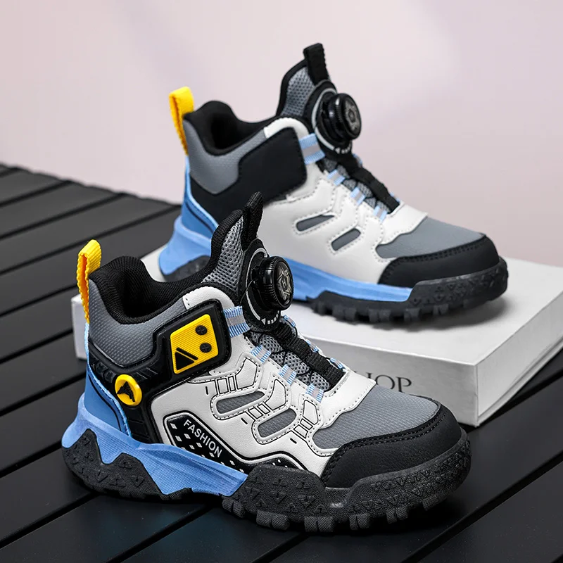 

НОВИНКА 2026: Самые продаваемые детские спортивные кроссовки с поворотной застежкой, повседневные детские кроссовки, детские кеды, ботинки для скалолазания