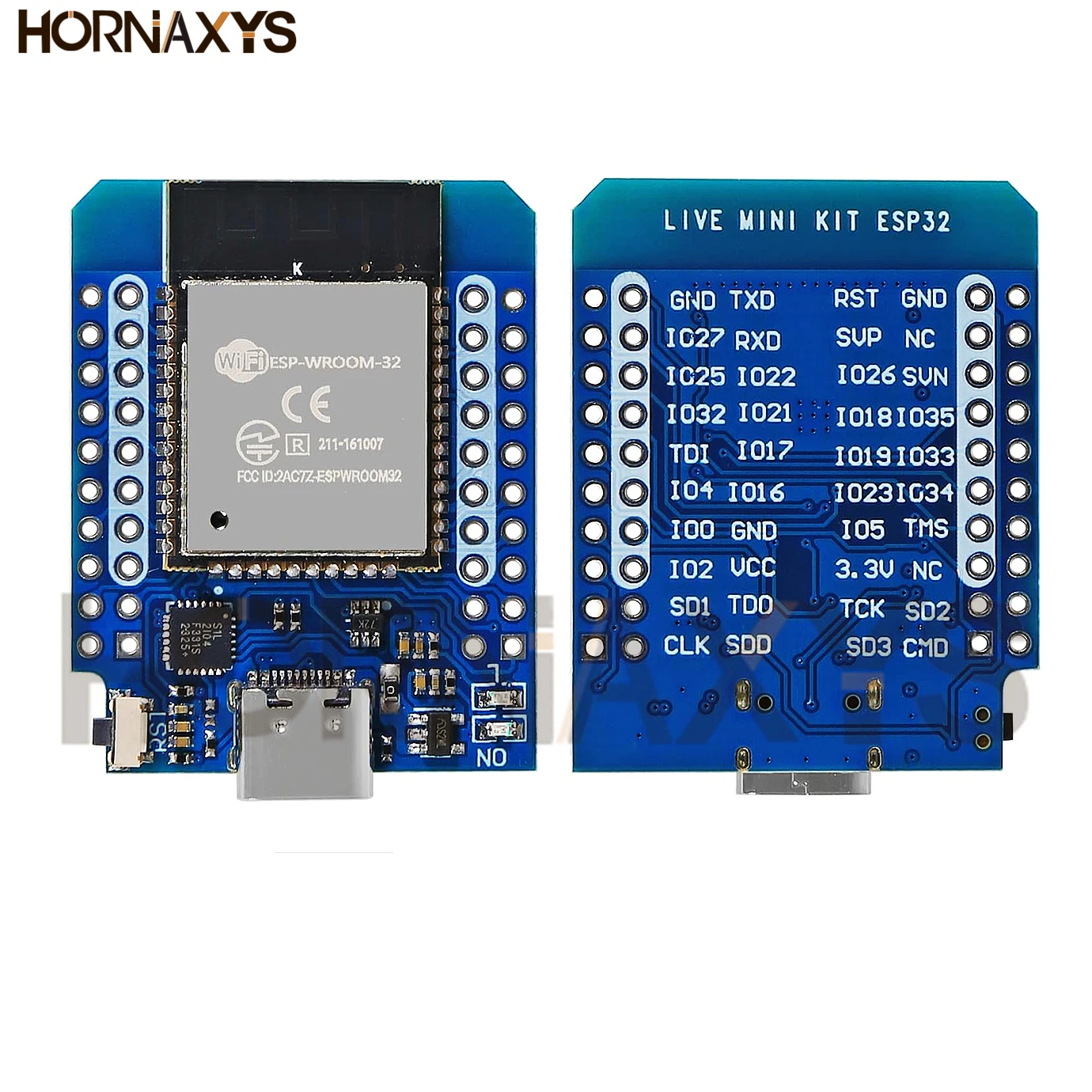 Placa de Desenvolvimento de Internet das Coisas, Totalmente Funcional, TYPE-C, Wi-Fi e Bluetooth, Mini LIVE, ESP8266, 1 a 10pcs, D1, ESP32