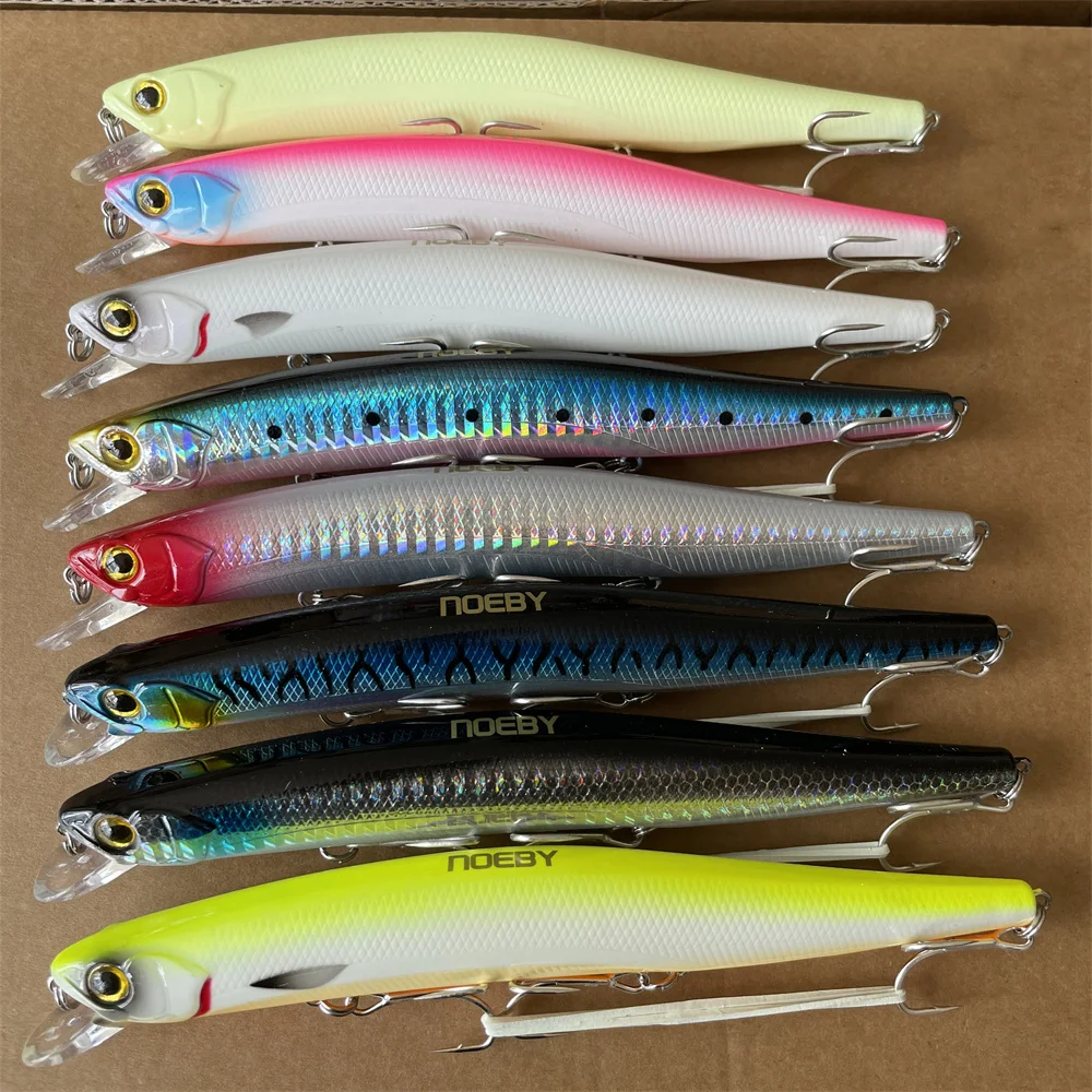 Noeby 15cm 23g Big Minnow Fishing Lures Floating Wobbler 3D Swimbait Isca Artificial Hard Bait Crankbait Bass Carp Pesca Tackle
