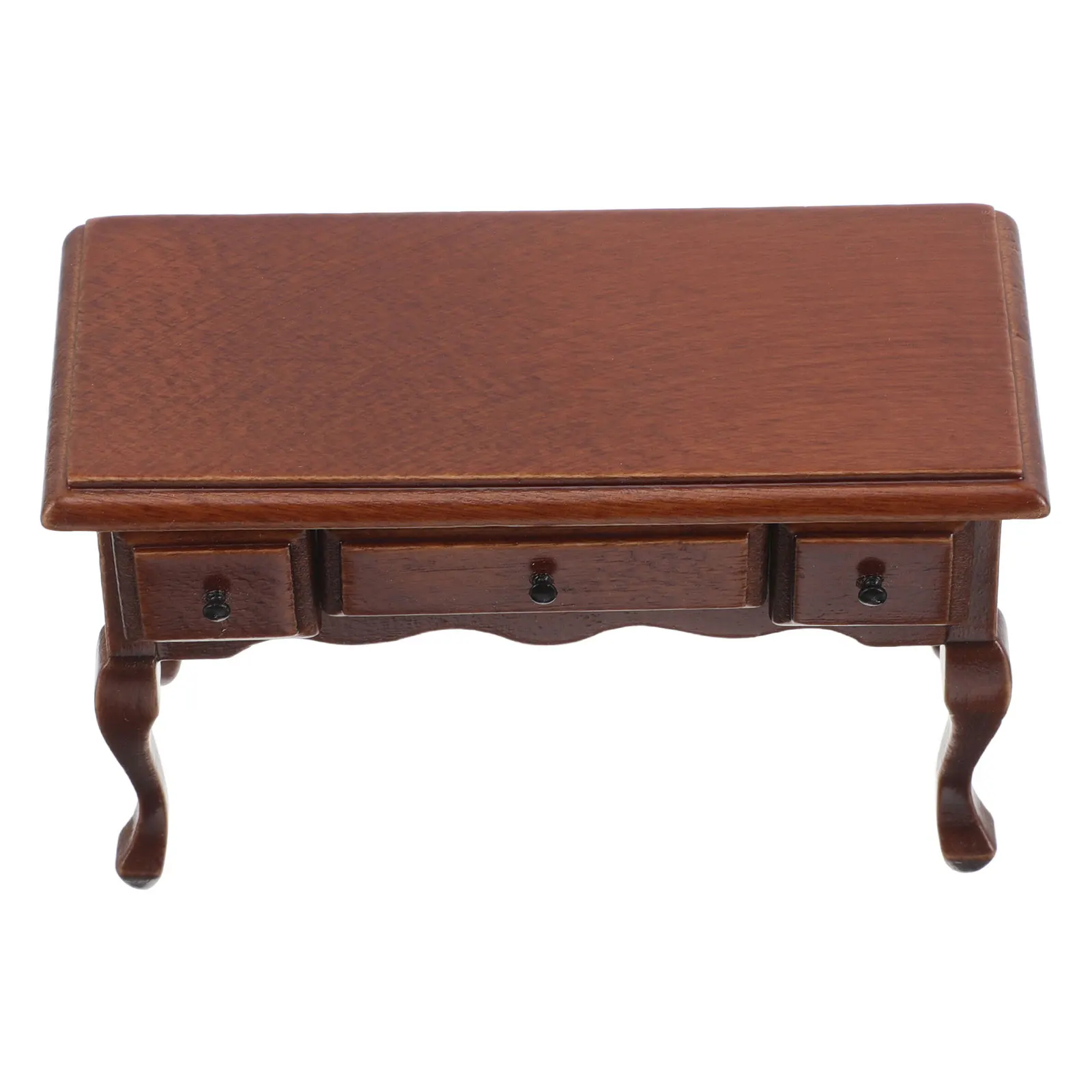 

Miniature Food and Toy Scenes Dollhouse Decorations Model Furniture Wooden Accessories Coffee Table