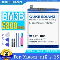 GUKEEDIANZI Rechargeable Batteries, BM3B,for Xiaomi Mi Mix 2 2S II, 5.99 \