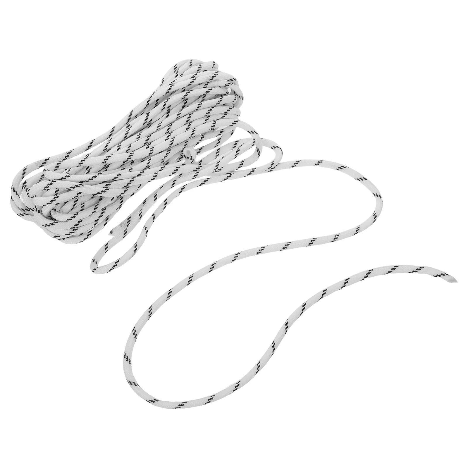 

Durable 5mm Polyester Braided Rope Thick Cord for Multifunctional Use Clothesline Camping Tent Flag Pole Home Decor