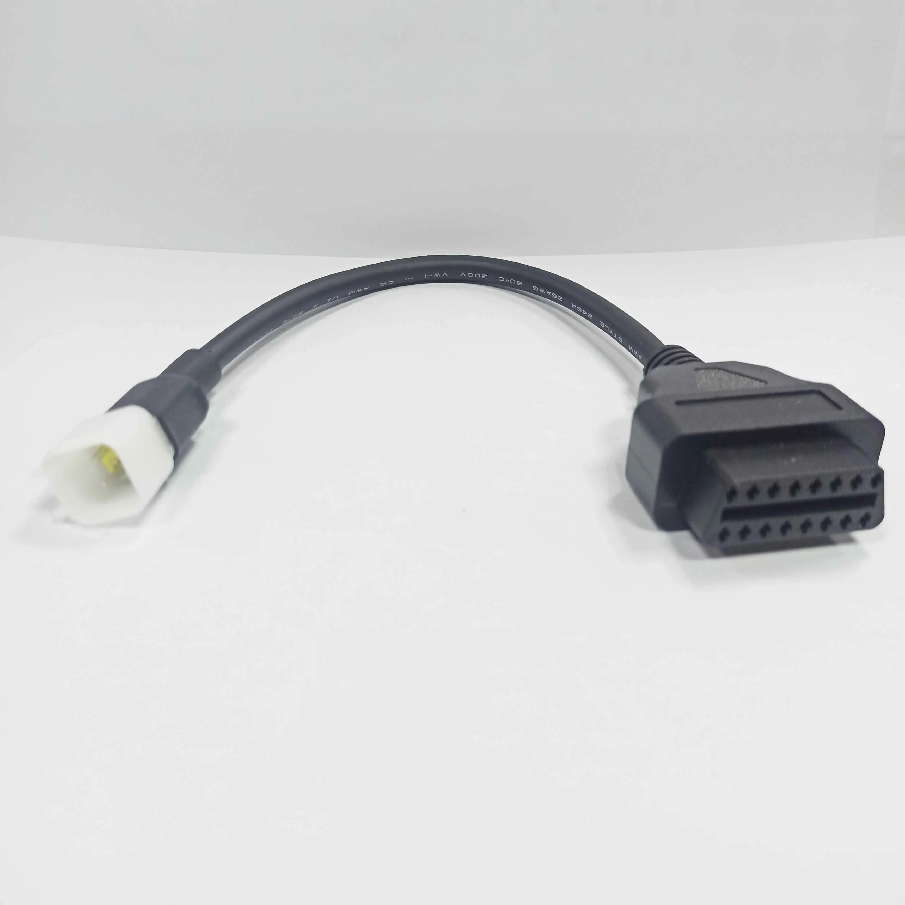 OBD オートバイケーブル Kawasaki 4Pin から OBD2 16 ピンアダプター