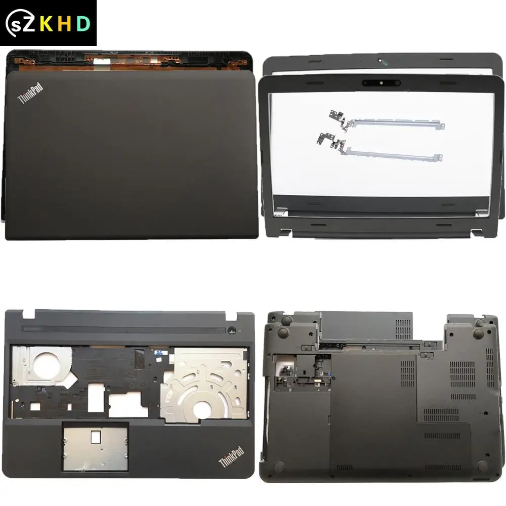 

LCD Rear Top Lid Back Cover Front Bezel Palmrest Hinges Bottom Base Lower Shell New For Lenovo Thinkpad E550 E560 E565 Laptop