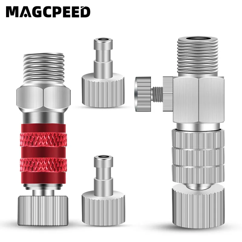 Air Brush Quick Release Coupling  Adapter Airbrush Adjustment Control Valve Quick Disconnect Fit 1/8