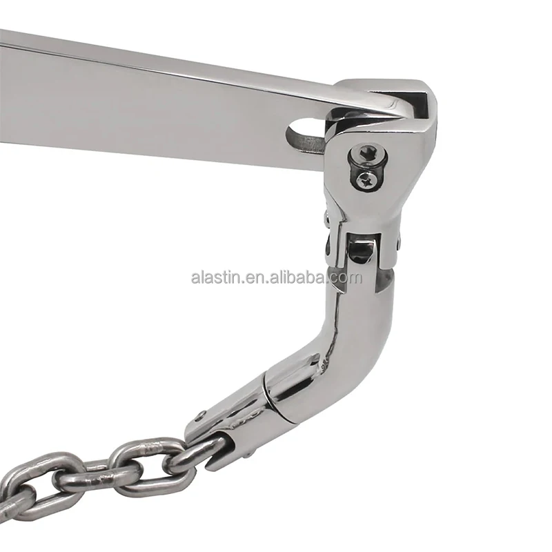 Marine Heavy Duty 316 Stainless Steel Twist Connector Boat Anchor Chain Connector Double Swivel Connector