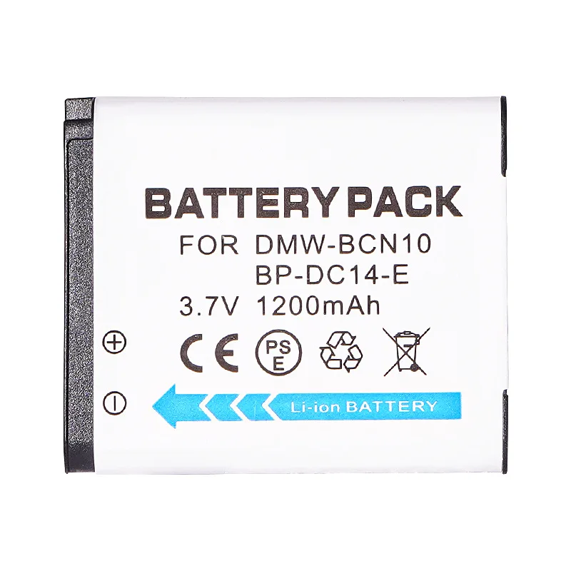DMW-BCN10 Camera Battery 3.7V 1200mAH DMW-BCN10E Rechargeable Battery for Panasonic Lumix DMC-LF1 DMC-LF1K DMC-LF1W BCN10PP view 5