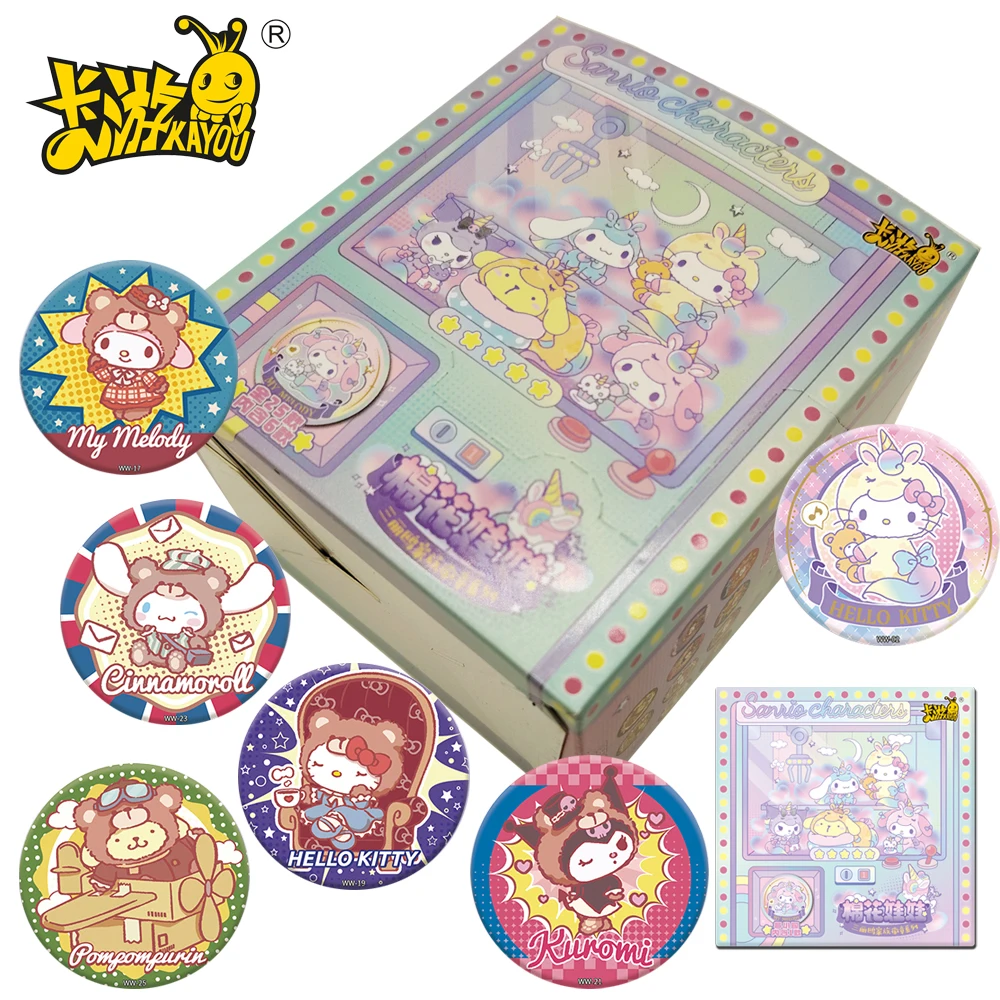 

New Genuine Kayou Sanrio Premium Badges Playful Pochacco Peripheral Brooch Backpack Accessories Adorable Surprise Gifts for Fans