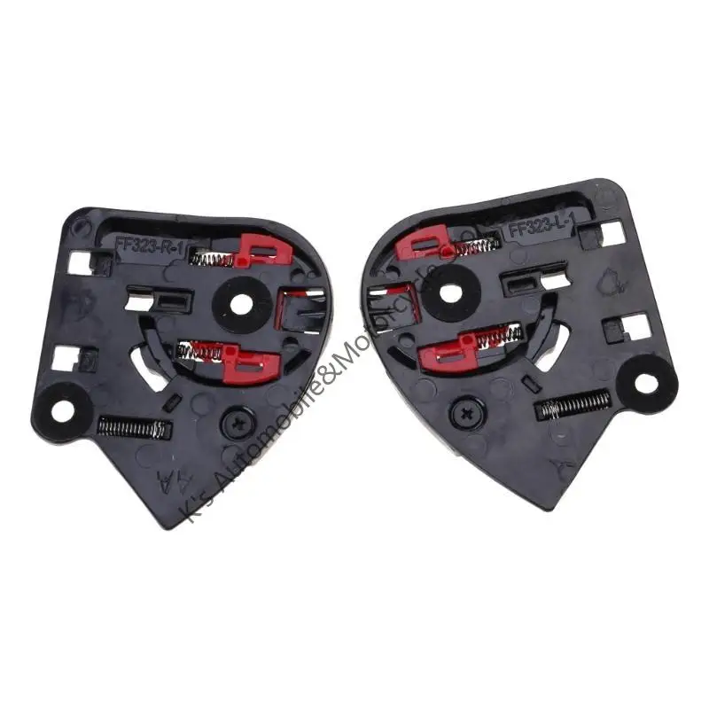 

Q39F Helmet Shield Base Holder 1 Pair Replacement Parts Visors Holder for FF801 FF323