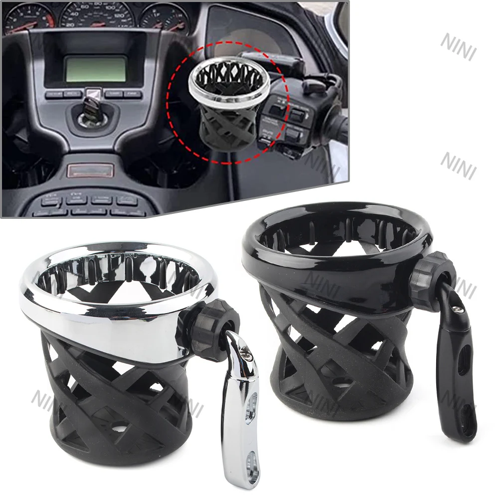 

Мотоцикл для Honda Goldwing GL1800 2001-2017, держатель для чашки на руль, установленный для напитков для Harley Dyna Softail Electra Glide 1996-up