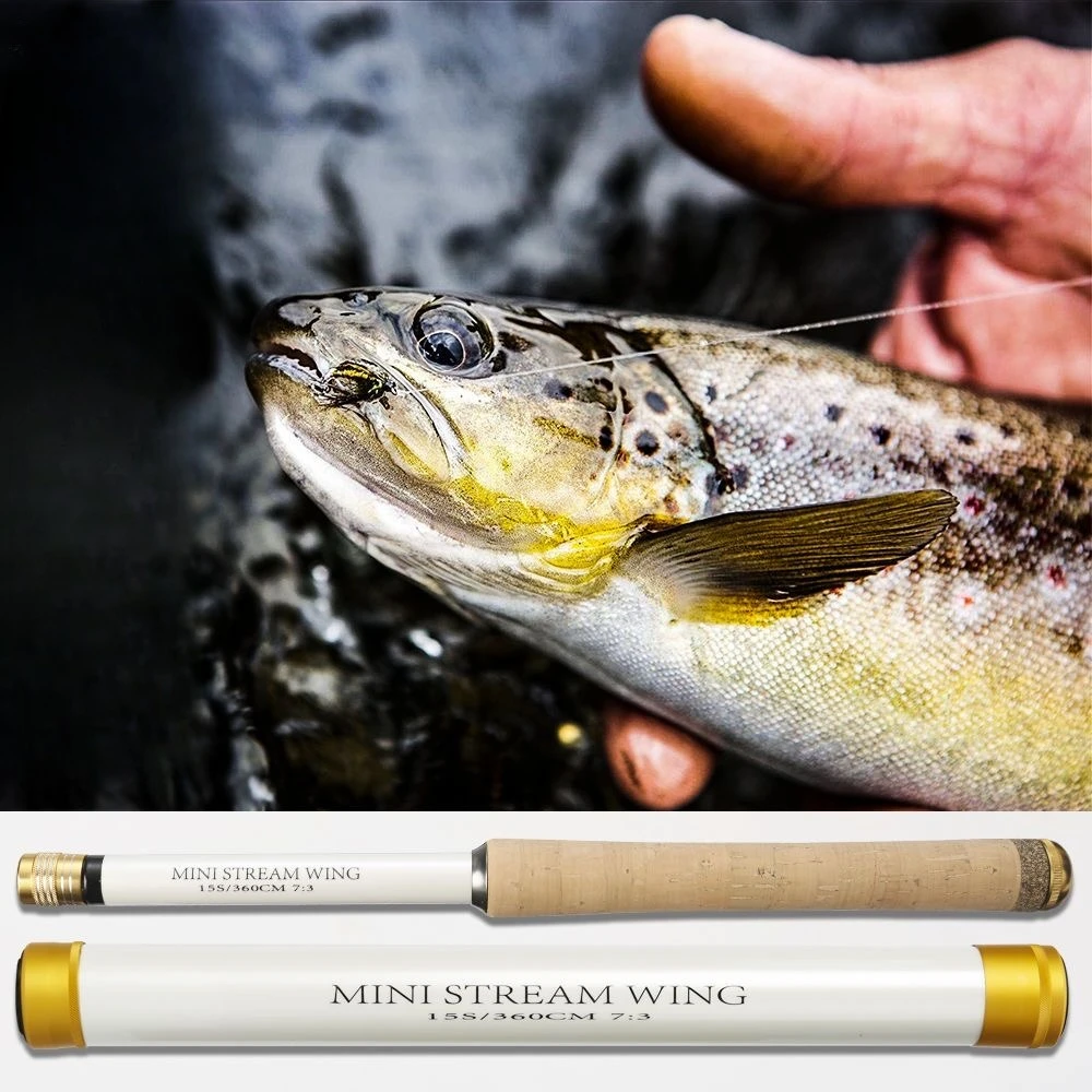 

Small Object Stream Rod Short Section Ultra-light Mini and Convenient Small Hand Rod 37-key Fly Platform Fishing Rod